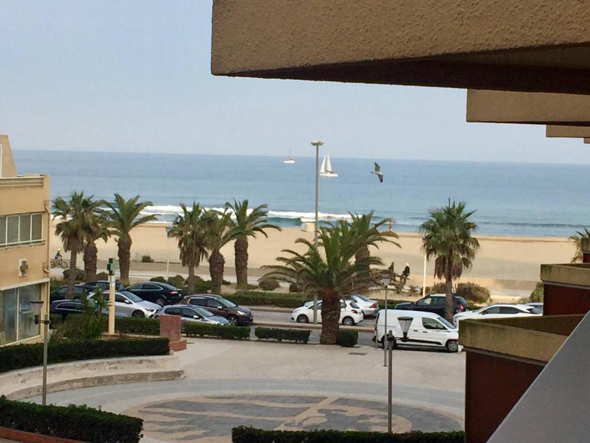 Studio Cozy En Bord De Plage Avec Vue Mer Et Wifi Canet-en-Roussillon Εξωτερικό φωτογραφία