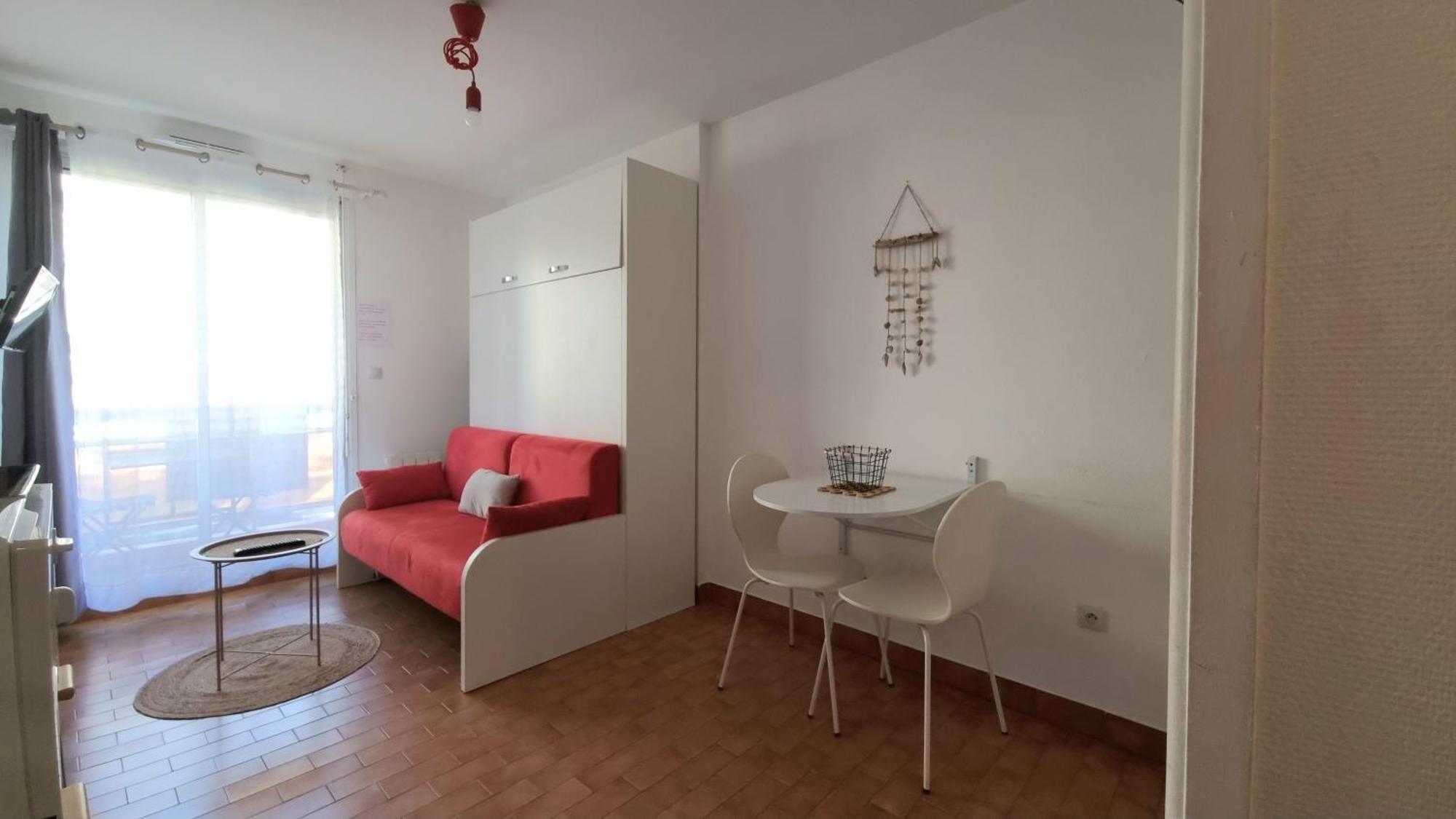 Studio Cozy En Bord De Plage Avec Vue Mer Et Wifi Canet-en-Roussillon Εξωτερικό φωτογραφία